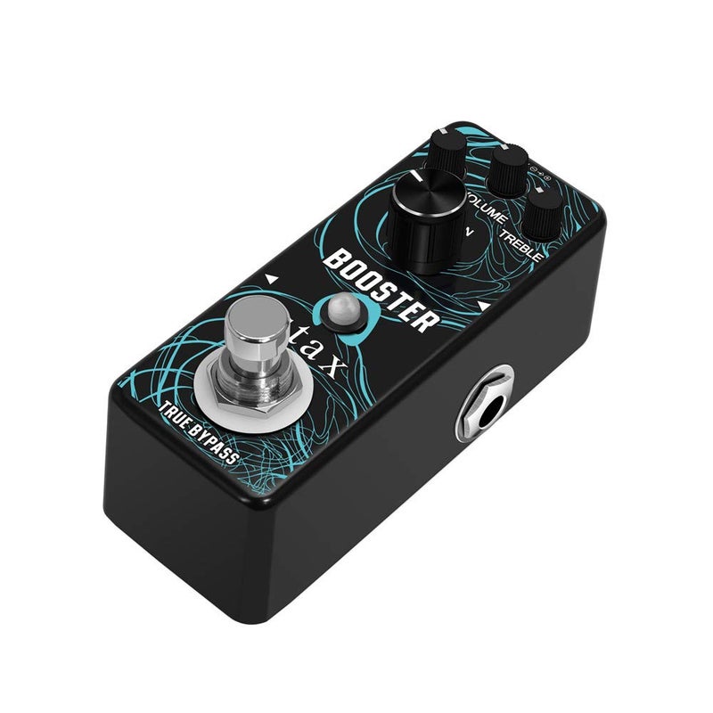 Stax High Gain Pedal Guitar Clean Booster Pedal Amplify Pedal Clean Boost Pedal Moisturizing Original Sound Effects:20db+ Clean Boost With Â±15db 2 Band EQ With Small Size Compact Design - Image 4